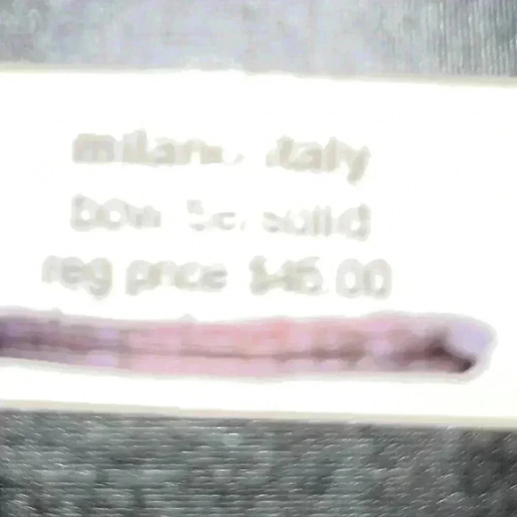 Mens Teal Bow tie New in box Silk made in Milano Italy - Picture 3 of 3